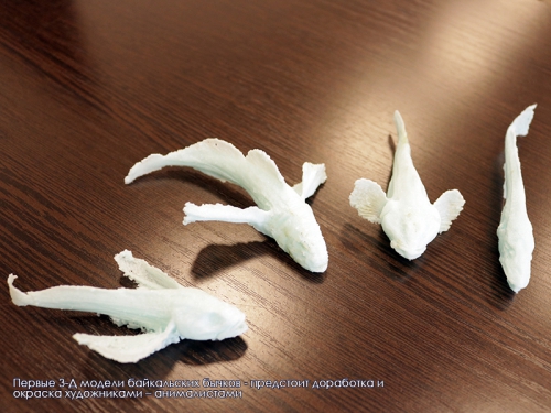 Проект по созданию 3D-моделей байкальских эндемиков - 5 слайд