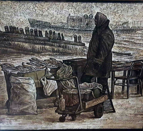 «У озера…» Выставка работ Ольги Белозёровой - 4 слайд