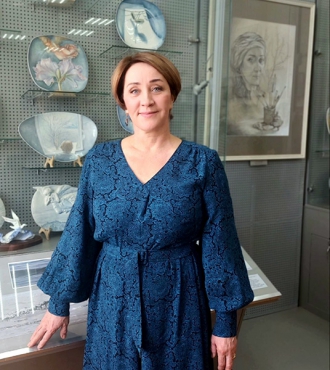 «У озера…» Выставка работ Ольги Белозёровой