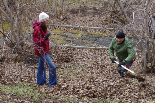 22 апреля сотрудниками БМ СО РАН был организован субботник - 8 слайд