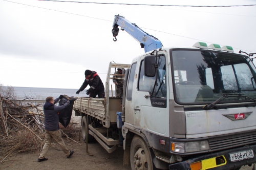 22 апреля сотрудниками БМ СО РАН был организован субботник - 9 слайд